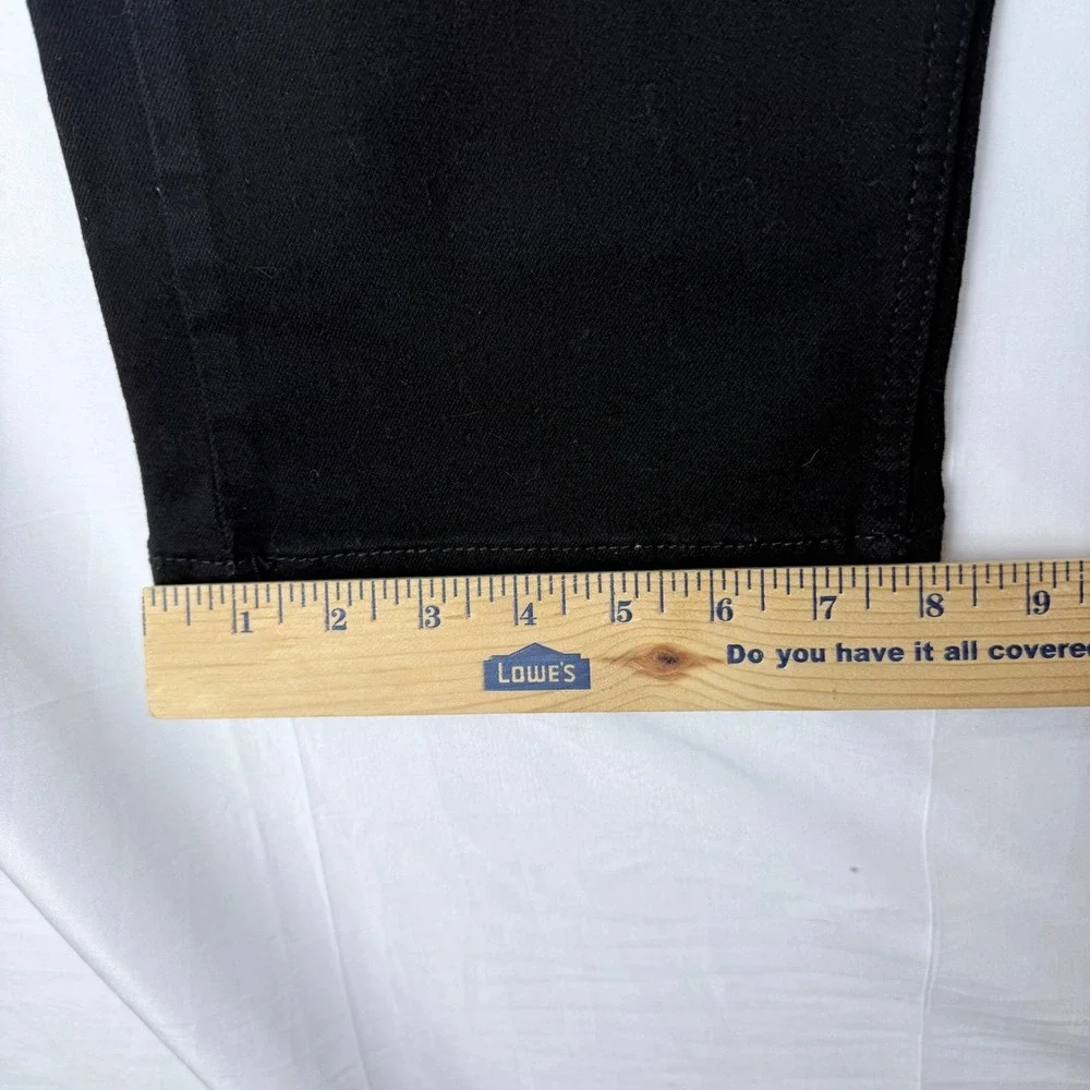 Levi's‎ 506 Straight Jeans Mens 34x32 Black Denim Standard Fit Gorpcore Minimal